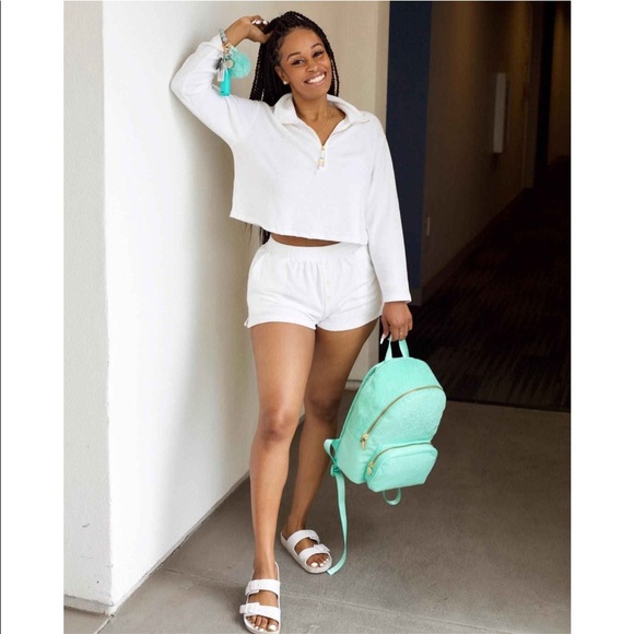 Stoney Clover Lane Handbags - NWT Stoney Clover Lane green backpack